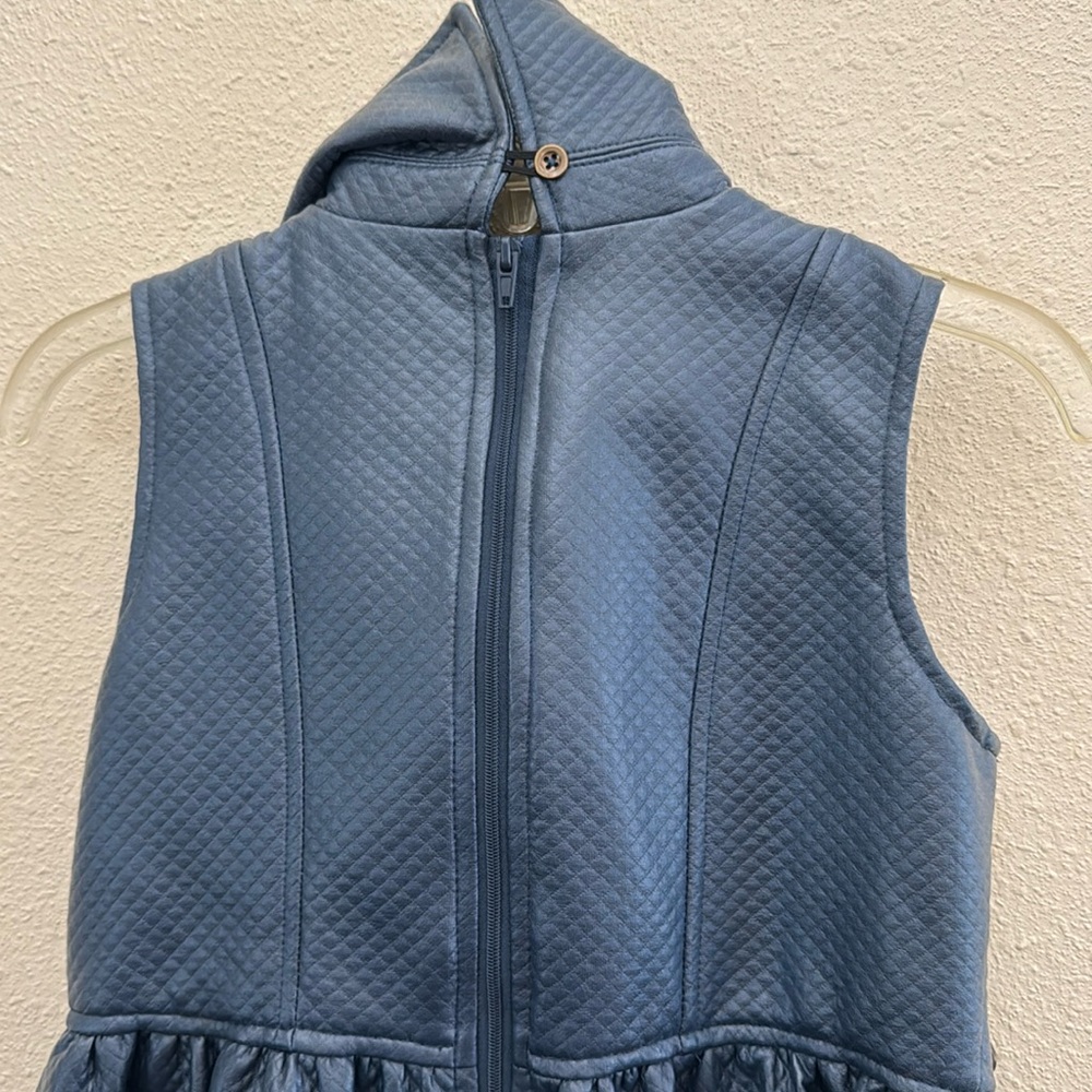 Disney Descendants 2 Villains Evie Faux Leather Blue Embellished Dress Size 7/8 - Picture 11 of 16